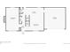 First floor plan showcasing the layout of the living room, kitchen, dining room, and garage at 10826 Claire Ln, Northglenn, CO 80234