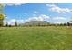Vast community open space with a distant mountain view, offering residents a serene and natural setting at 16753 W 61St Ln, Golden, CO 80403