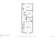 Upstairs floor plan featuring bedrooms, a bathroom, and laundry room. Layout is for marketing purposes only at 10693 W 63Rd Dr # 106, Arvada, CO 80004