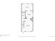 Downstairs floor plan featuring kitchen, dining room, living room, bathroom. Layout is for marketing purposes only at 10693 W 63Rd Dr # 106, Arvada, CO 80004