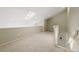 Spacious loft area with skylight and carpet at 2686 E Otero Pl # 12, Centennial, CO 80122