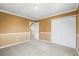 Bedroom featuring neutral walls and carpet with a large closet at 6770 Ridgeway Cir, Parker, CO 80134