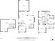 Detailed floor plan showing layout of home including bedroom, kitchen, living spaces at 540 E Fremont Pl, Centennial, CO 80122