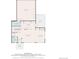 Detailed floor plan showcasing the layout of the main level with kitchen, living, and dining areas at 14247 W 84Th Cir # A, Arvada, CO 80005