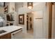 Convenient laundry area located near the kitchen featuring modern appliances and ample storage space for household chores at 3096 W Prentice Ave # G, Littleton, CO 80123