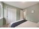 Comfortable bedroom with closet and view to the hallway at 11263 Vrain Dr, Westminster, CO 80031
