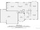 This is a first floor plan that showcases the kitchen, living room, dining room, Gathering room, office and garage at 11710 Crow Hill Dr, Parker, CO 80134