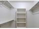 Spacious closet with built-in shelving for optimal storage and organization at 12486 W Nevada Pl # 106, Lakewood, CO 80228