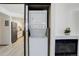 Convenient in-unit stacked washer and dryer, maximizing space and efficiency for laundry needs at 12486 W Nevada Pl # 106, Lakewood, CO 80228