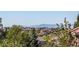 Scenic view showcasing distant mountains and the surrounding neighborhood from the property at 22932 E Ontario Dr # 102, Aurora, CO 80016