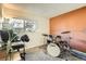 Home office with a drum set and window for light at 2210 S Oakland Way, Aurora, CO 80014