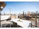 Outdoor patio with furniture and neighborhood views at 3802 N Newton, Denver, CO 80211