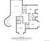 Detailed floor plan showcasing layout of the home's second level, including room dimensions and features at 9121 Sunshine Meadow Pl, Parker, CO 80134