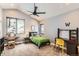 bedroom features a work station, music station, and a plush rug at 795 Pine Brook Rd, Boulder, CO 80304