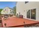 Outdoor deck with seating, ideal for relaxation and entertaining, enhanced by the surrounding yard at 20000 Mitchell Pl # 51, Denver, CO 80249
