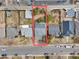 Aerial view of the property showing the house, yard, and surrounding neighborhood at 1130 S Harrison St, Denver, CO 80210
