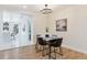 Dining area featuring a modern table setting at 1130 S Harrison St, Denver, CO 80210