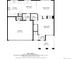 Detailed floor plan showcases layout with kitchen, living room, and garage at 8416 S Reed St, Littleton, CO 80128