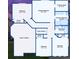 Upstairs floor plan with bedrooms, bathrooms, and closet space at 1544 E Weldona Way, Superior, CO 80027