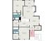 Detailed floorplan showcasing the layout with kitchen, living room, bedrooms, and bathrooms in a functional design at 2279 E 129Th Ave, Thornton, CO 80241