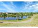 Picturesque lake view with walking trail, lush green landscape and clear blue skies at 12793 Leyden St # D, Thornton, CO 80602