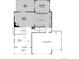 Main level floor plan featuring gourmet kitchen, great room, and 3-car garage at 5628 Riverbend Ave, Firestone, CO 80504