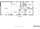 Detailed floor plan showcasing the layout of the home, including room dimensions at 4295 S County Road 193, Byers, CO 80103