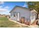 This house features a detached shed with a sturdy construction and ample storage space at 4295 S County Road 193, Byers, CO 80103