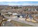 A bird's eye view of a modern home in its neighborhood at 12215 Viewpoint Dr, Lakewood, CO 80401