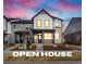 Stylish two-story townhome showcasing modern design with a mix of siding and stone accents at 741 N Tibet St, Aurora, CO 80018