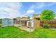 Backyard featuring a dog run at 243 Cherokee Ct, Brighton, CO 80603