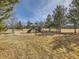 Community playground with climbing structures, slides, and swings surrounded by mature trees and picnic area at 6444 Silver Mesa Dr # A, Highlands Ranch, CO 80130
