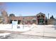 Exterior view of a brick building with architectural details and accessible entrance at 3040 S Clermont Dr, Denver, CO 80222