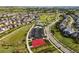 Community featuring amenities like a pool, basketball court and walking trails at 15033 Delhi Ave, Parker, CO 80134