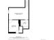 Detailed floor plan showcasing layout of the basement, including the recreation room, bedroom, and bathroom at 1832 W 36Th Ave, Denver, CO 80211
