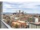 Stunning city view with mountain backdrop at 1200 N Humboldt St # 1204, Denver, CO 80218