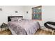 Inviting bedroom features a comfortable bed and scenic views through the window at 236 Harris Dr, Idaho Springs, CO 80452