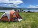 Lakeside campground featuring open tent, trailer, and vehicle camping spots with beautiful views at 7408 S Alkire St # 301, Littleton, CO 80127