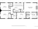 Detailed floor plan showcasing the layout, room dimensions, and flow of the home's second floor at 201 S Lafayette St, Denver, CO 80209