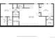 Detailed floor plan showcasing the layout, room dimensions, and flow of the home's first floor at 201 S Lafayette St, Denver, CO 80209