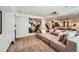 Spacious finished basement with theater, bar, and game area, perfect for entertaining and relaxation at 6017 Merchant Pl, Parker, CO 80134