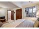 Bedroom with a queen bed and window views at 2250 Grape Ave, Boulder, CO 80304