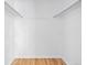 A large walk-in closet is ready for your organizational touch at 3981 S Boston St, Denver, CO 80237