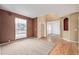 Open floor plan living room showcases the home's interior, with natural light and spacious design at 1445 Colebrook Ct, Castle Rock, CO 80109