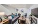 Cozy living room with a modern aesthetic featuring sleek furniture, decorative accents, and a calming color palette at 3829 Osage St, Denver, CO 80211