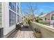 Cozy patio area features comfortable seating and tasteful decor, perfect for outdoor relaxation at 5872 W Asbury Pl, Lakewood, CO 80227