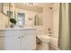 Well-maintained bathroom with shower, vanity, and natural light, offering a comfortable space at 9544 Josephine St, Thornton, CO 80229