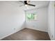 Bright bedroom with wood floors, white walls and a ceiling fan at 8075 Wolff St # K, Westminster, CO 80031