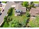Aerial view of the house, yard and neighborhood at 3907 E 133Rd Ct, Thornton, CO 80241