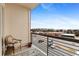 Balcony seating offers city views in an urban setting at 10111 Inverness Main St # 312, Englewood, CO 80112